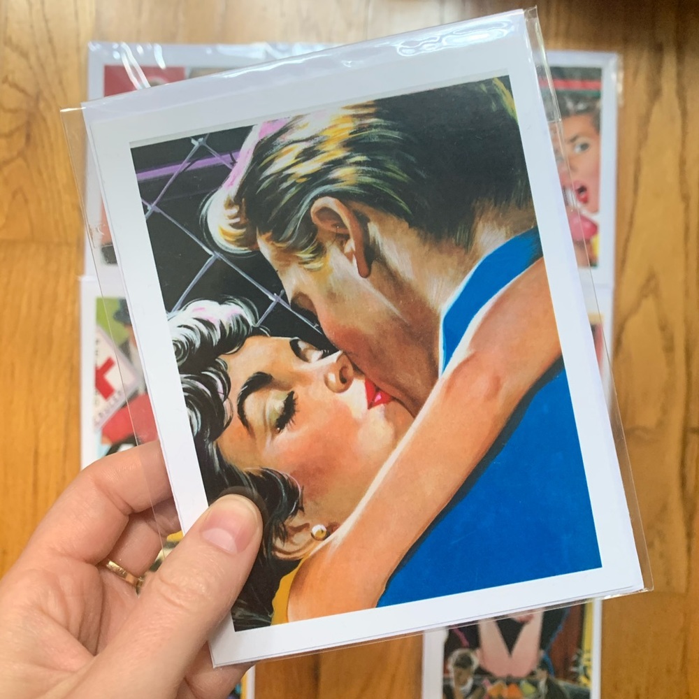 Romance Novel Notecards (Set of 9)